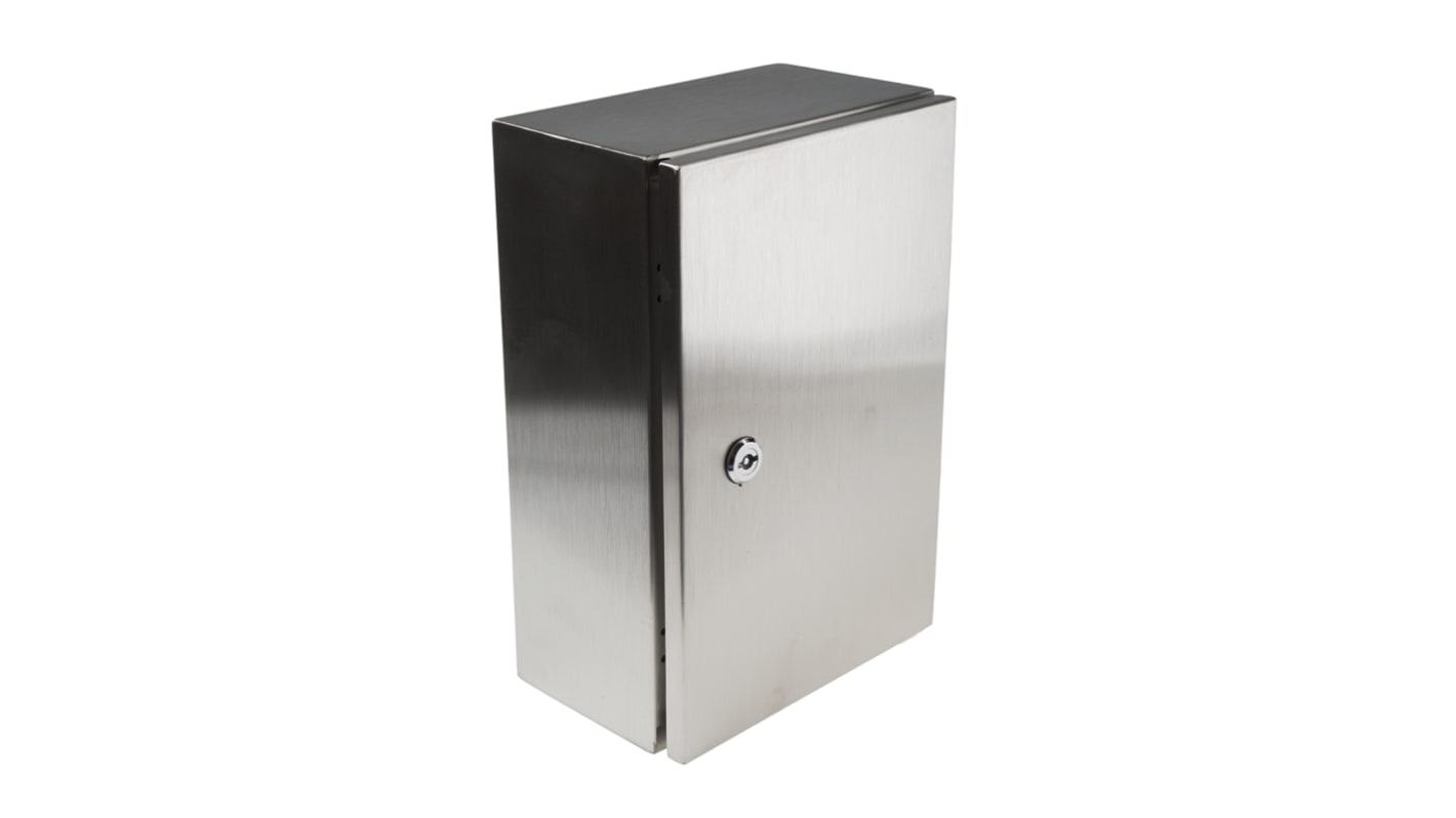RS PRO 304 Stainless Steel Wall Box, IP66, 500 mm x 400 mm x 250mm