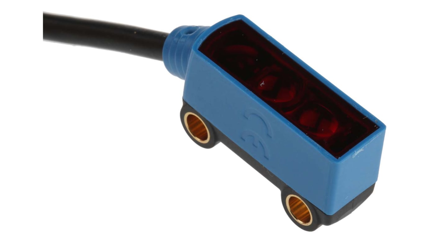 Rs-Online Sensore fotoelettrico Rettangolare SICK a soppressione di sfondo rilevamento 1 mm → 66 mm uscita PNP