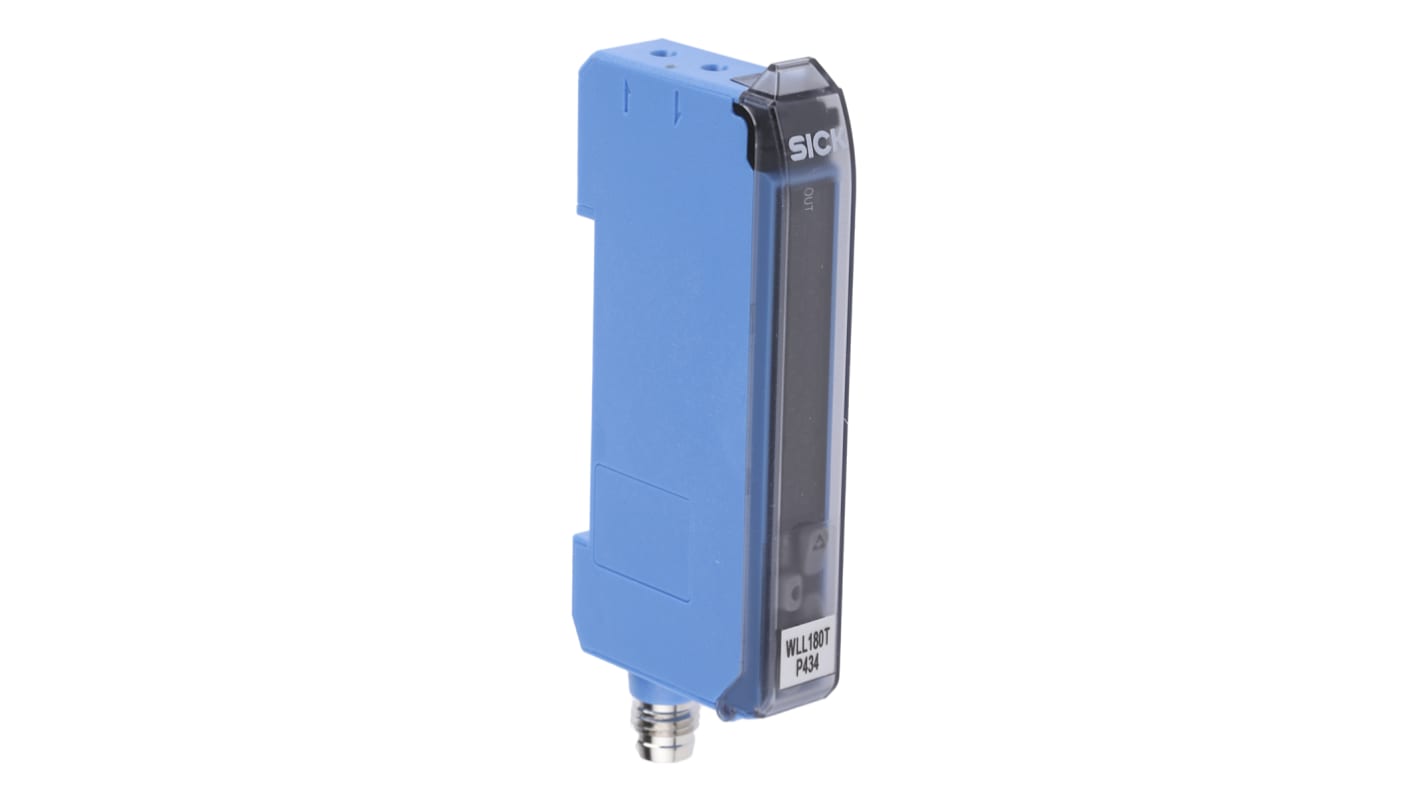 Sensore per fibre ottiche SICK, PNP, M8, 12 → 24 V c.c., IP50