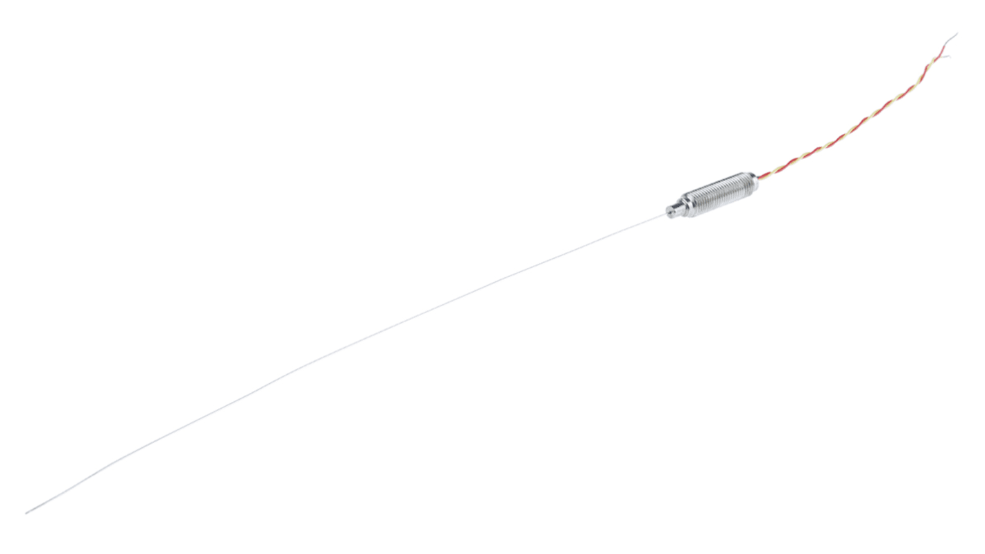 RS PRO Edelstahl Mineralisoliertes Thermoelement Typ K, Ø 0.5mm x 250mm → +750°C