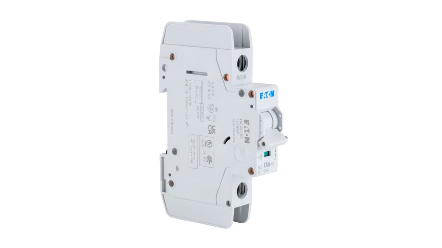 Eaton 1 Phase Surge Protector, 110 → 230 V dc, 12 → 110V ac, DIN Rail Mount