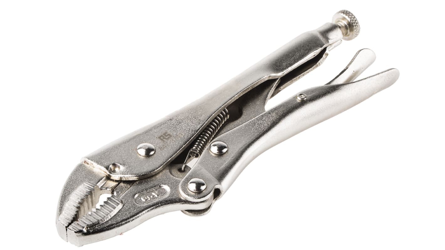 RS PRO Locking Pliers, 178 mm Overall