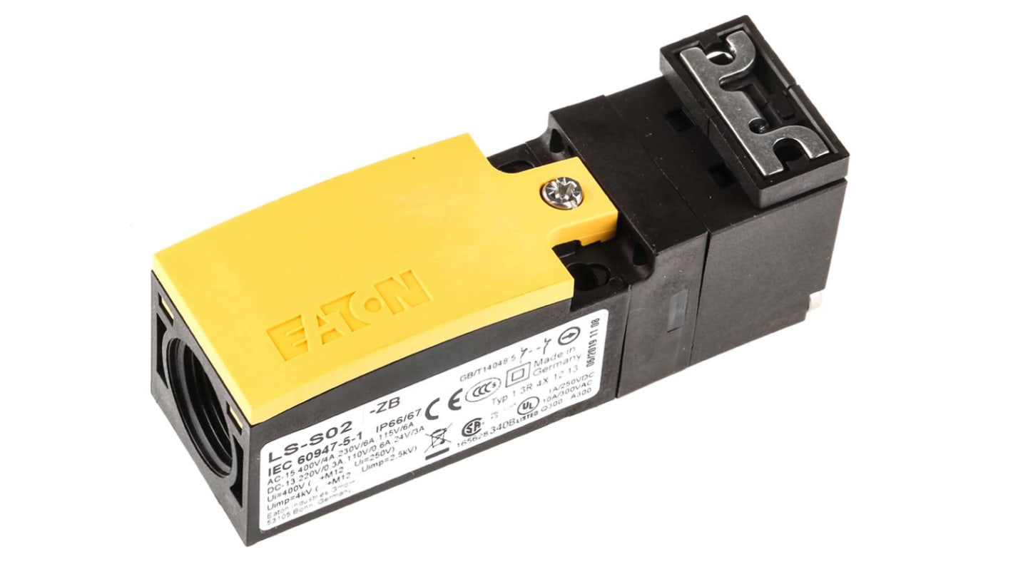 Eaton Key Limit Switch, 2NC, IP65, 415V ac Max, 24 V ac 10A Max