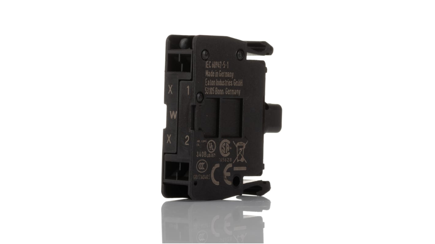 Eaton M22 LED-Block Anzeigenblock LED Weiß beleuchtet, 12 → 30V ac/dc, Käfigklemme