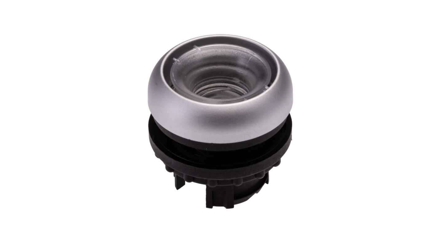 Eaton 银色圆形按钮头, Φ22mm开孔, Φ29.7mm按钮, 瞬时, IP67, M22系列