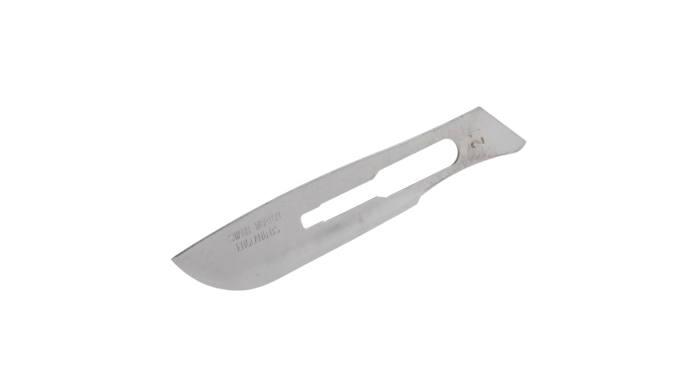 Swann-Morton Carbon Steel Scalpel Blade, 100 per Package