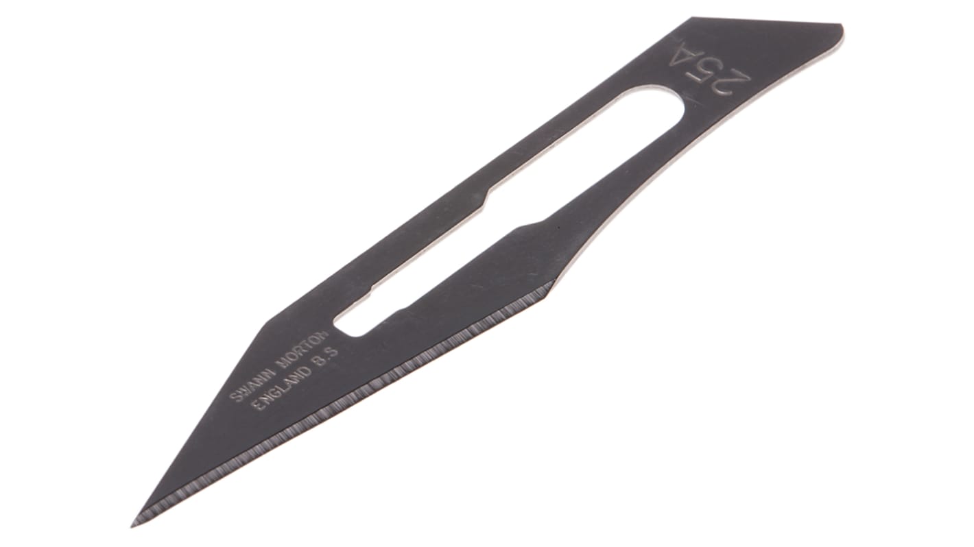 Swann-Morton Carbon Steel Scalpel Blade, 100 per Package