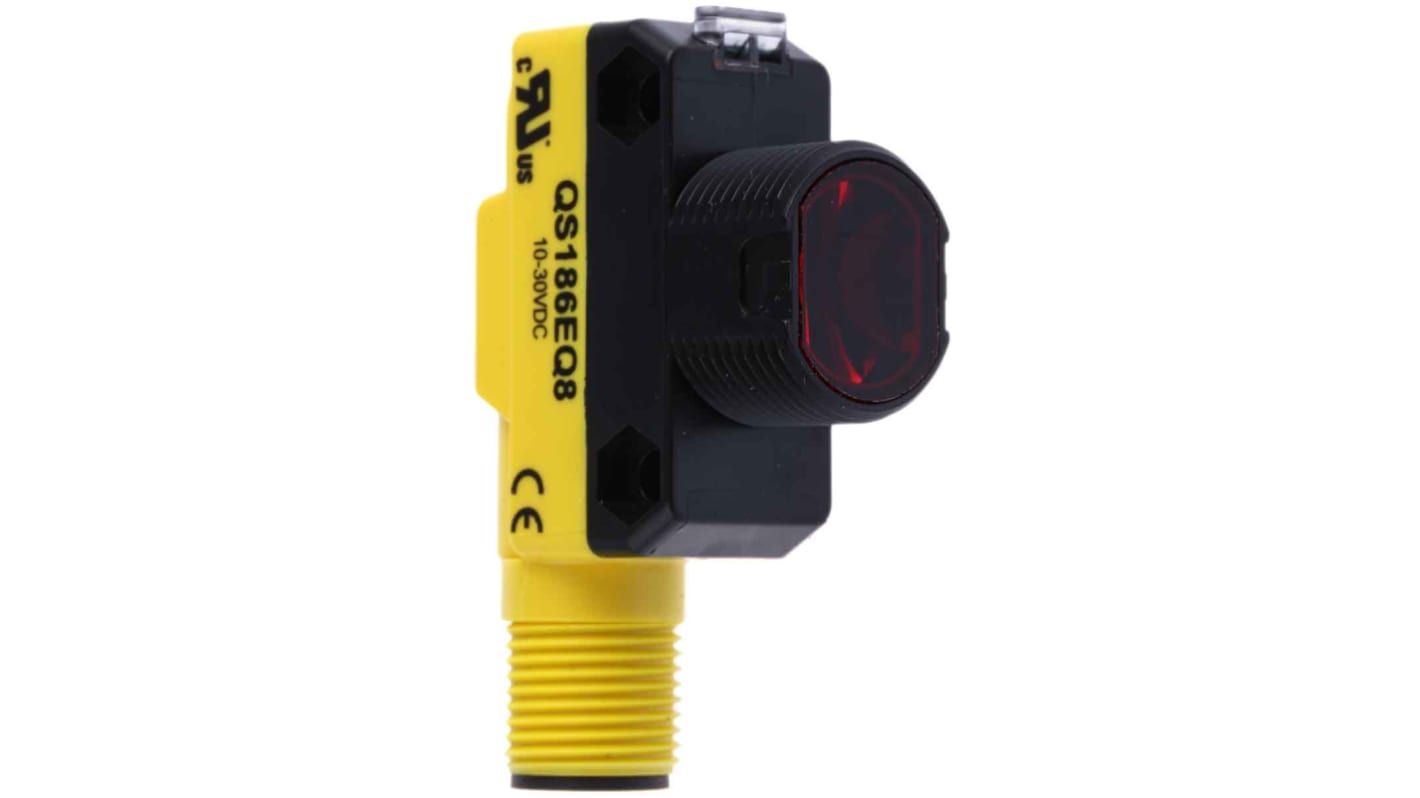 Rs-Online Sensore fotoelettrico Cilindrico Banner a fascio diretto rilevamento 20 m