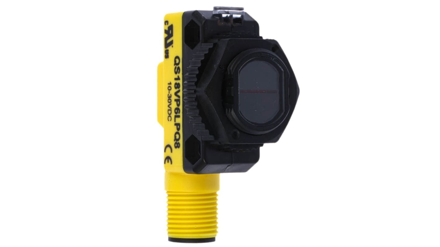 Rs-Online Sensore fotoelettrico Cilindrico Banner a retroriflessione rilevamento 3 5 m uscita PNP