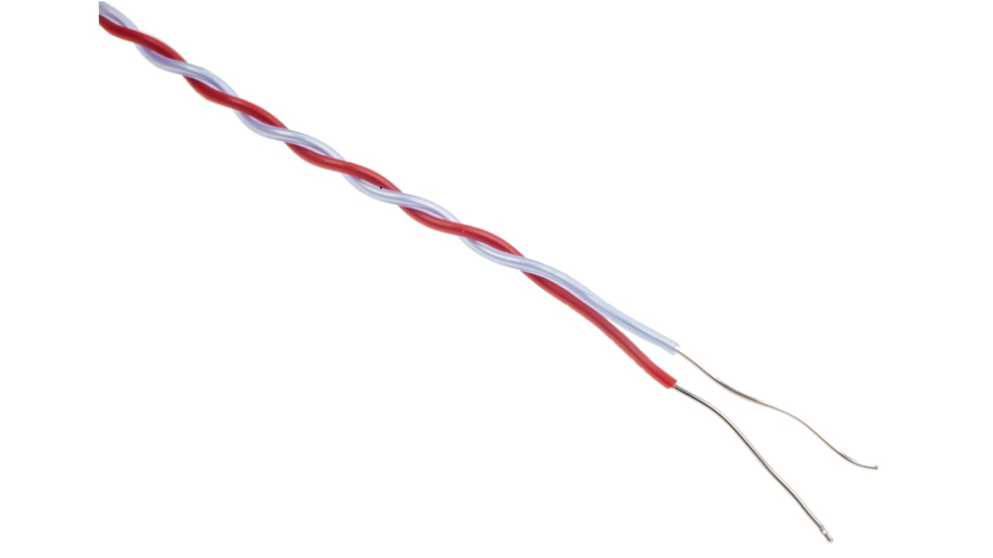 RS PRO Type T Exposed Junction Thermocouple 5m Length, 1/0.3mm Diameter → +250°C