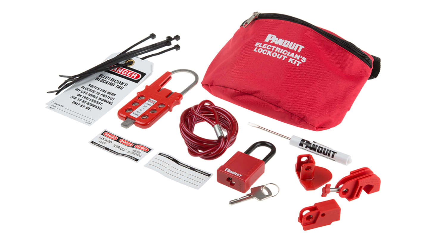 Kit di bloccaggio per elettricisti Panduit