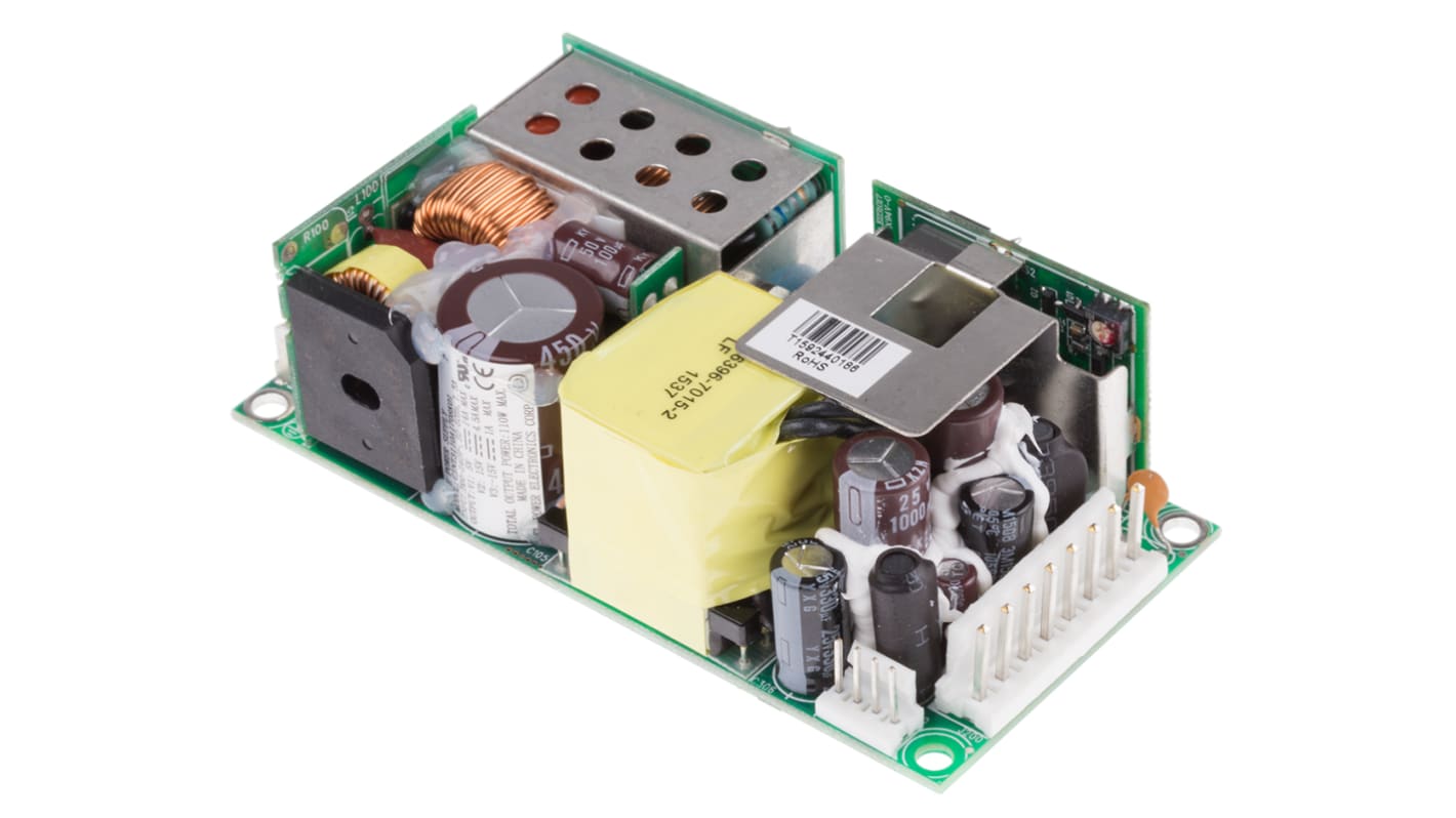Alimentatore switching SL Power CINT3110A1708K01, 80W, ingresso 90 → 264V ca, uscita 5 V dc, ±15 V dc, 14.0A