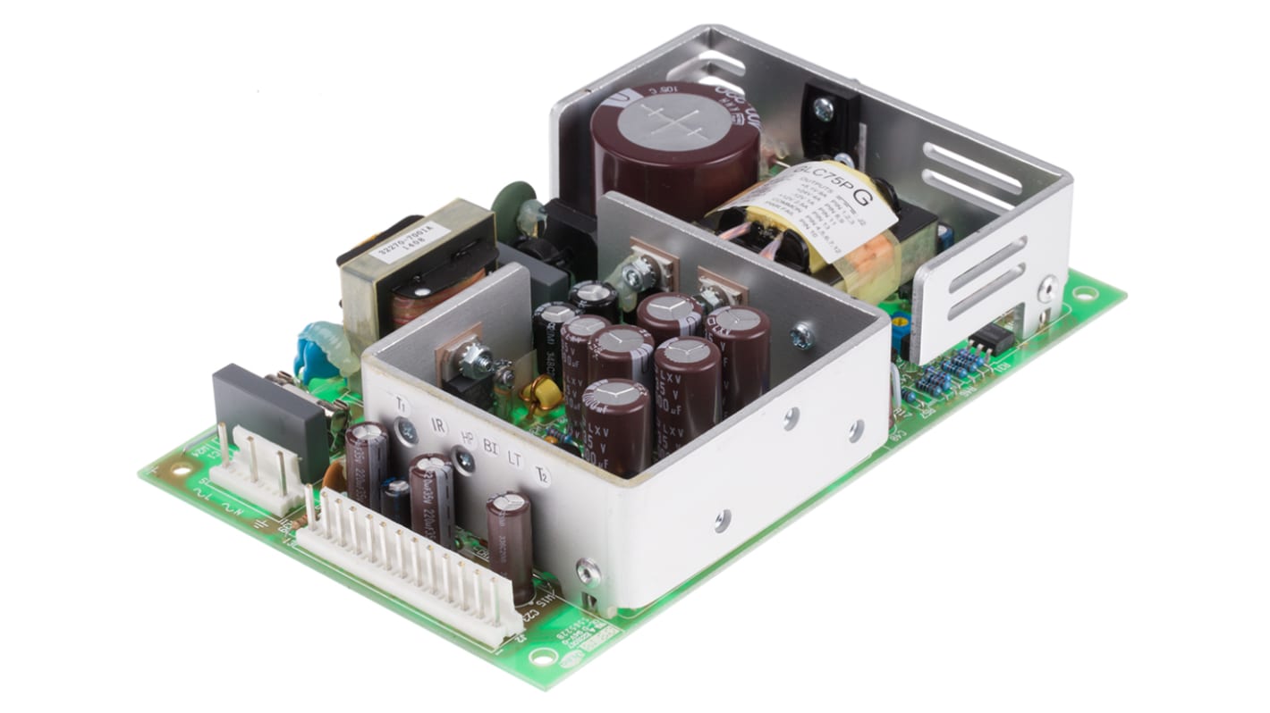 Alimentatore switching SL Power GLC75PG, 75W, ingresso 90 → 264V ca, uscita 5.1 V dc, ±12 V dc, 4 uscite GLC75