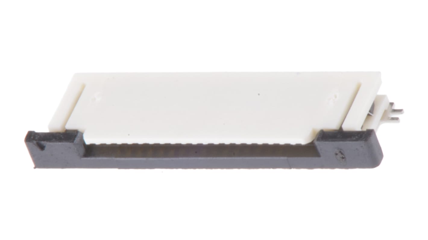 Molex FPC连接器, 公插, 20p, 0.5mm间距, 单排, 直角, 500mA, 50 V, Easy On系列
