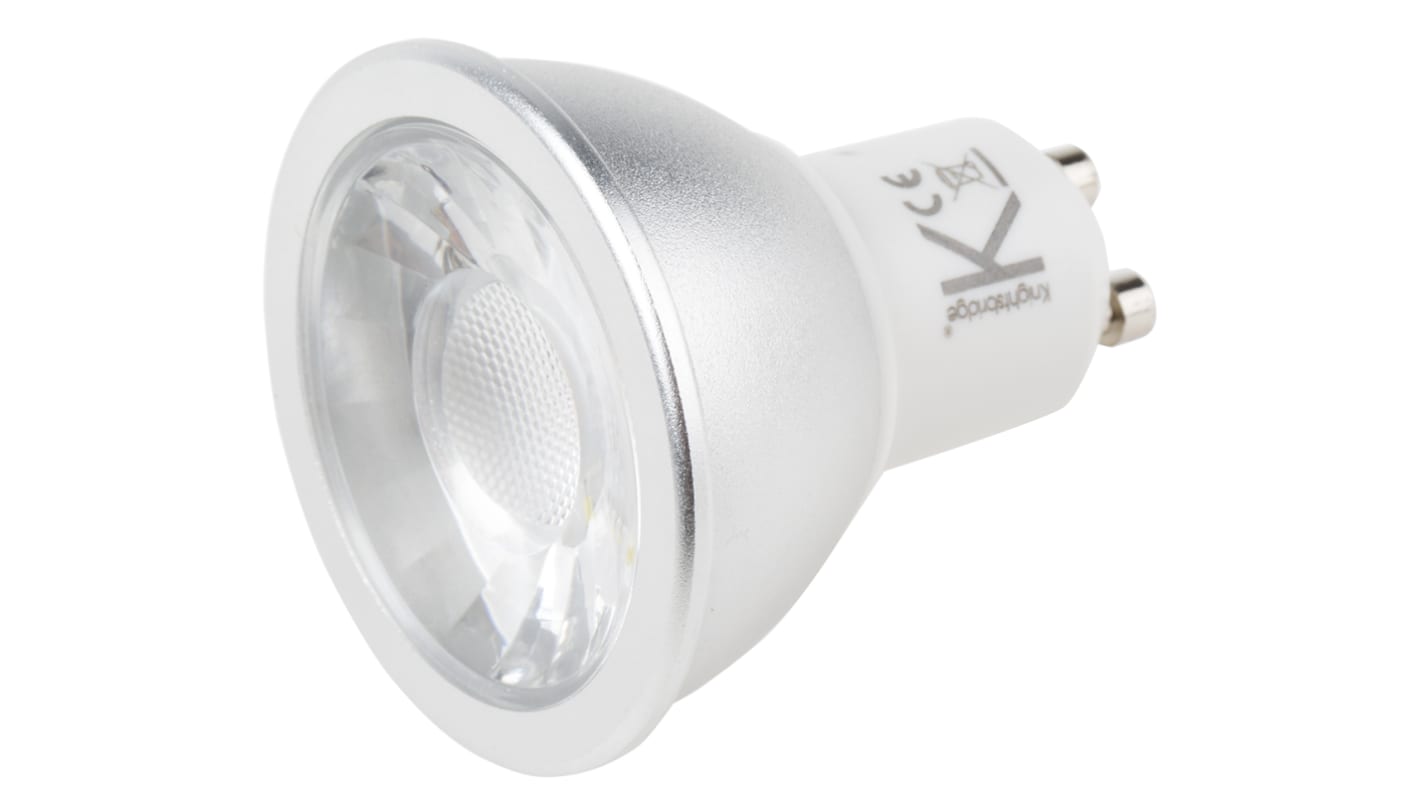 RS PRO GU10 LED Reflector Bulb 7 W 2700K, Warm White, Dimmable