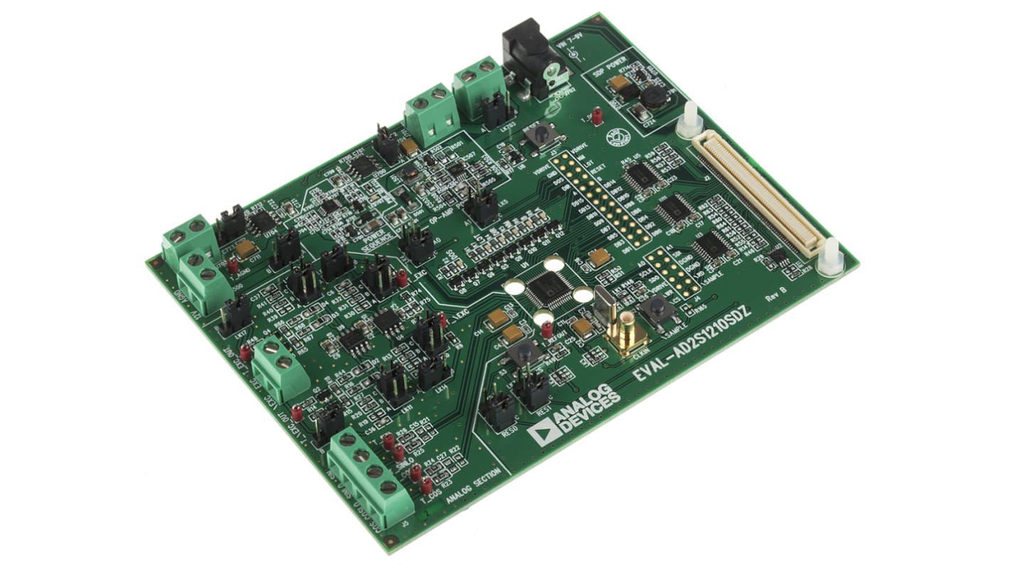 Analog Devices EVAL-AD2S1210SDZ, Resolver-to-Digital Converter Evaluation Board for AD2S1210
