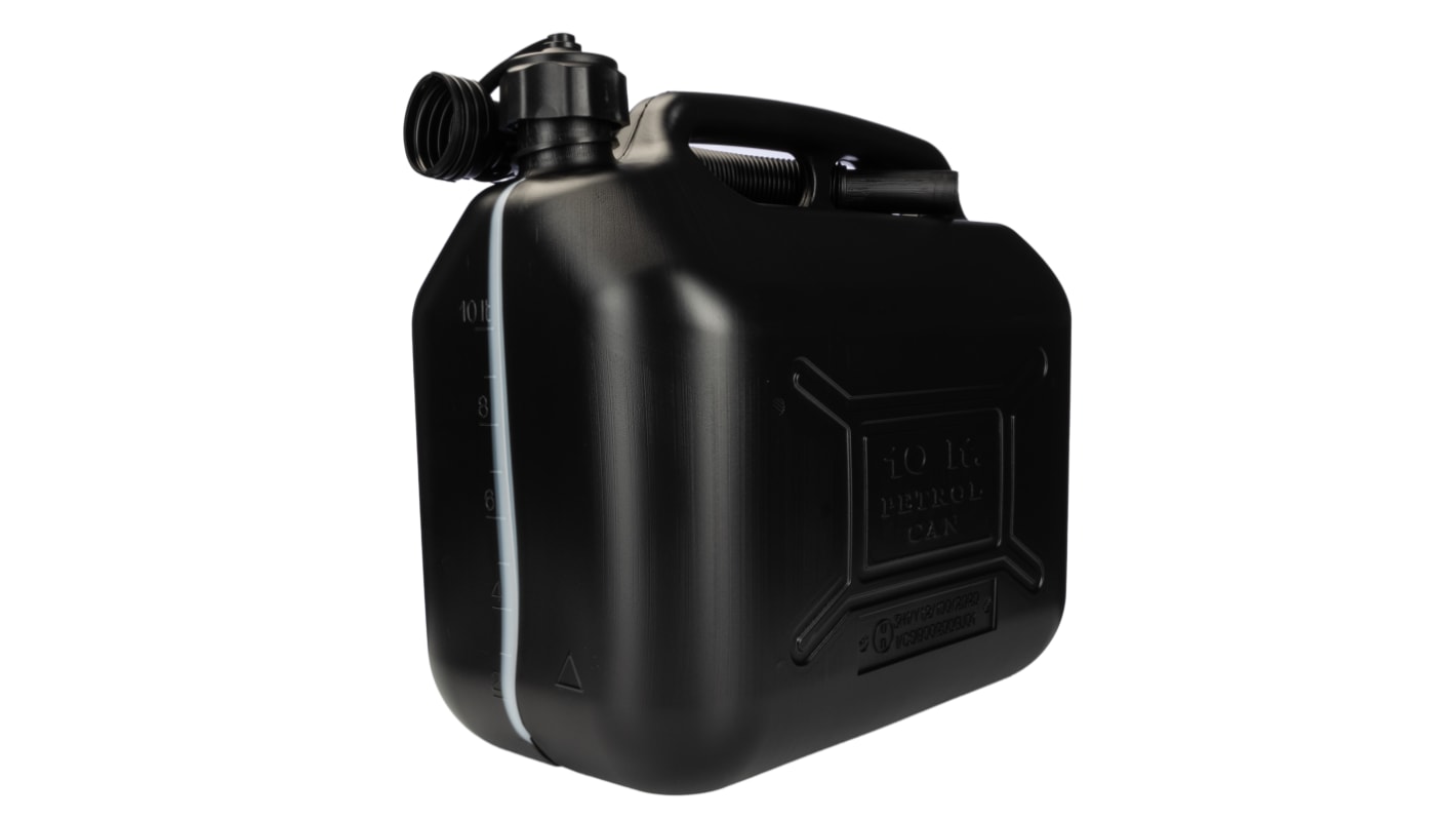 RS PRO Plastic Fuel Can, 10L