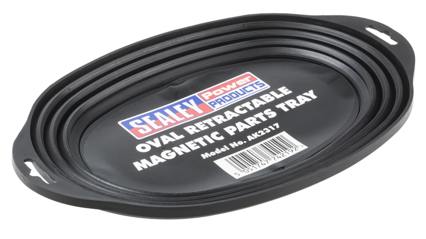 RS PRO TPR Parts Tray, inner Dimensions 275 x 120 x 75mm, W 120mm, L 275mm, H 275mm