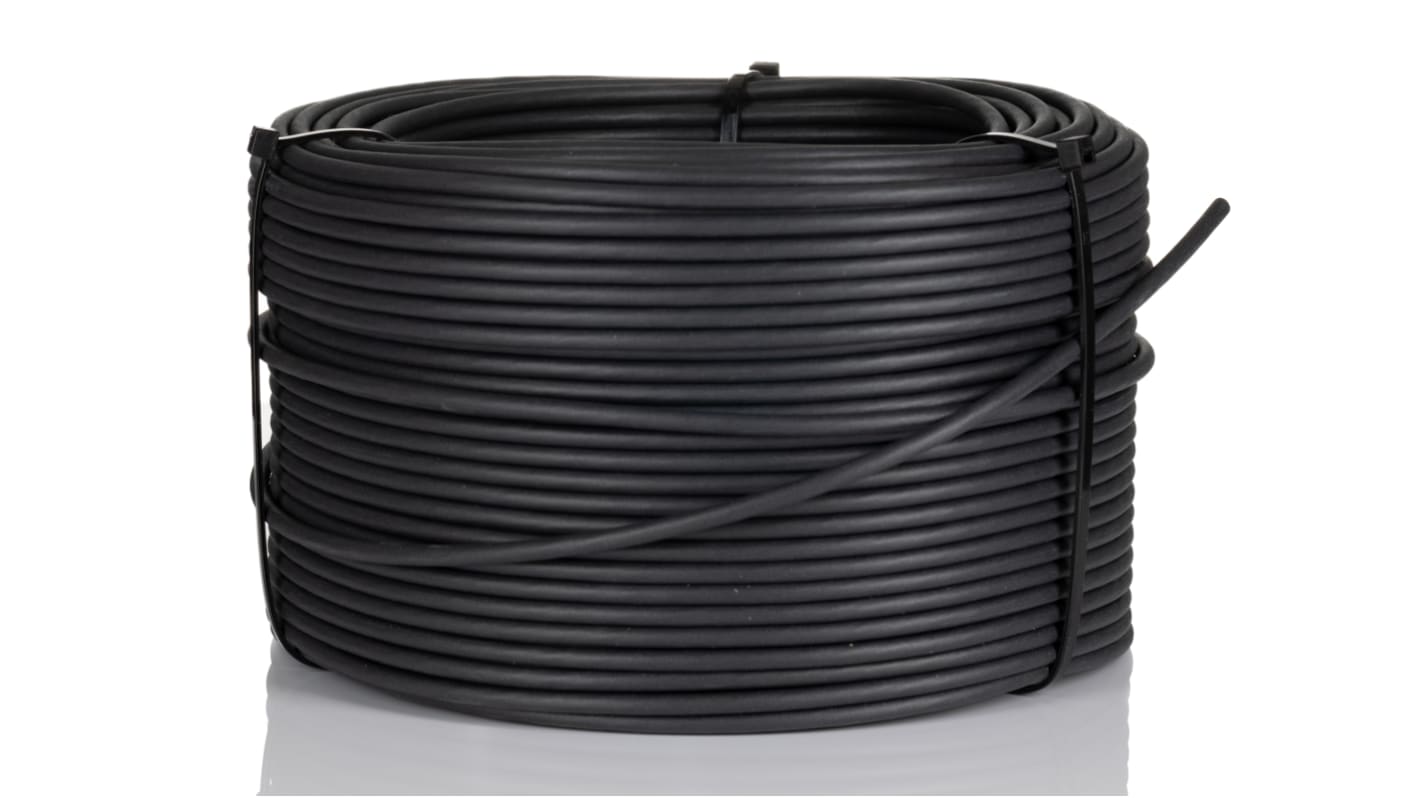 Phoenix Contact SAC-4P-100.0-PUR/SH-0.25 Data Cable, 4 Cores, 0.25 mm², Screened, 100m, Black PUR Sheath, 24 AWG