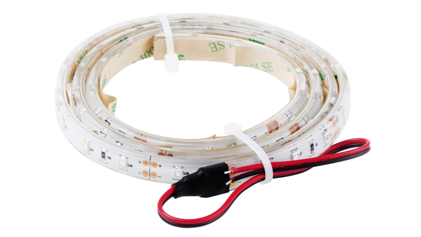 Striscia LED RS PRO, 1m, 12V, col. Blu, IP65