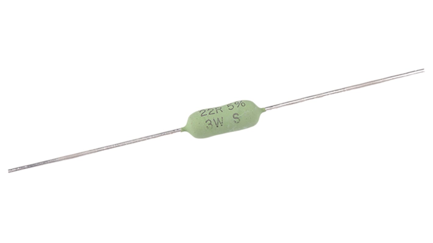 Vishay 22Ω Wire Wound Resistor 3W ±5% AC03000002209JACCS
