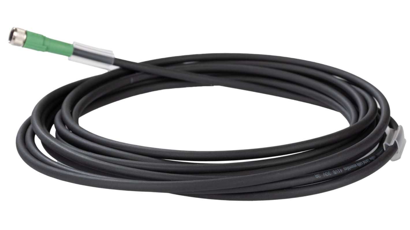 Phoenix Contact Straight Female 5 way M8 to Sensor Actuator Cable, 5m