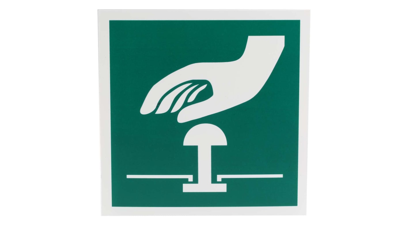 RS PRO Plastic Green/White Safe Conditions Sign, None