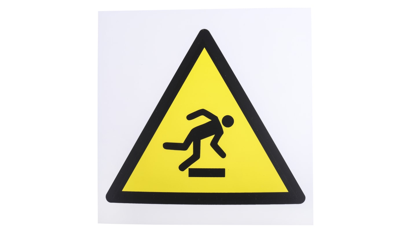 RS PRO Area Hazard Hazard Warning Sign