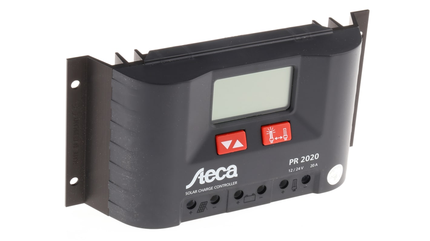 Steca 12 V, 24 V 20A Solar Charge Controller