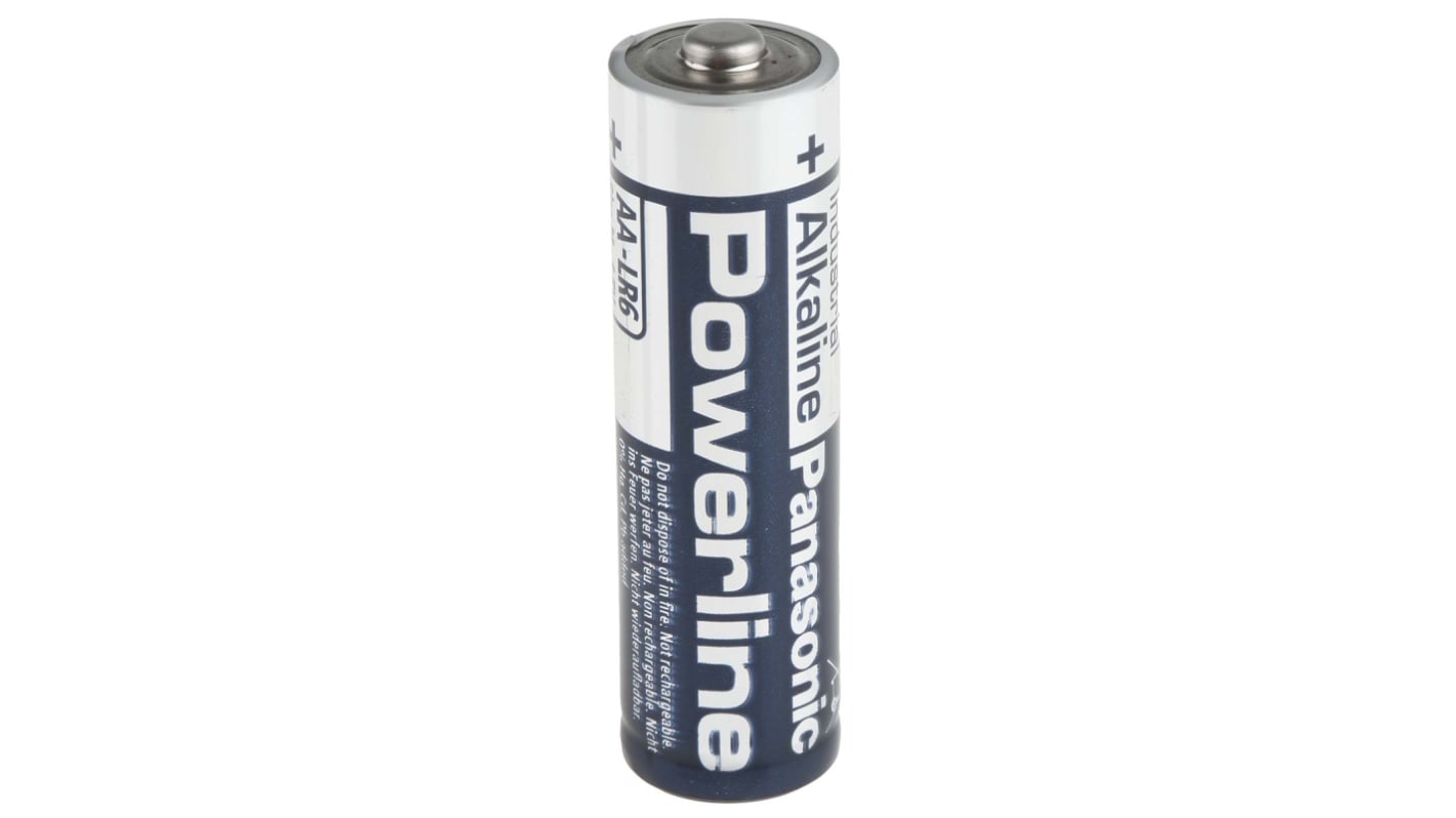 Panasonic Industrial Powerline Alkaline AA Batteries 1.5V