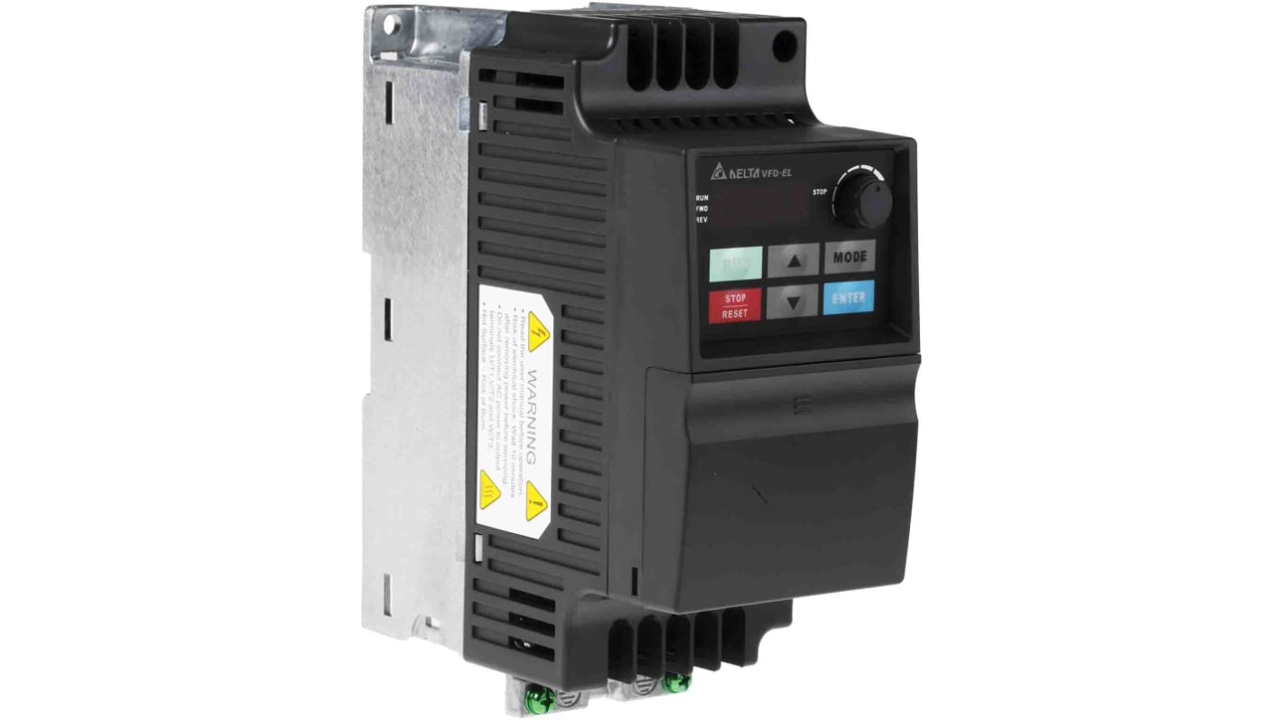 Rs-Online Inverter Delta Electronics 0 4 kW 400 V c.a. 3 fasi 0 → 600Hz
