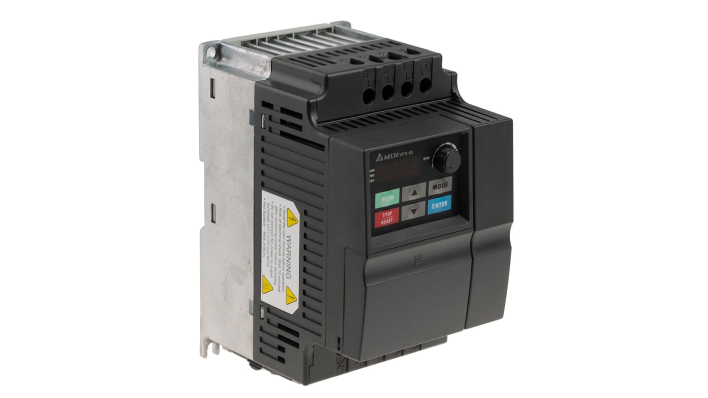 Rs-Online Inverter Delta Electronics 3 7 kW 400 V c.a. 3 fasi 0 → 600Hz