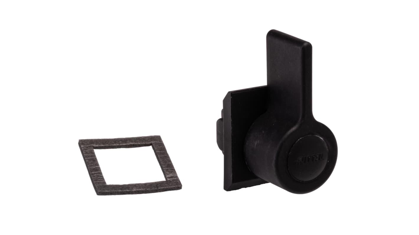 Rittal RAL 9011 Plastic Locking Handle
