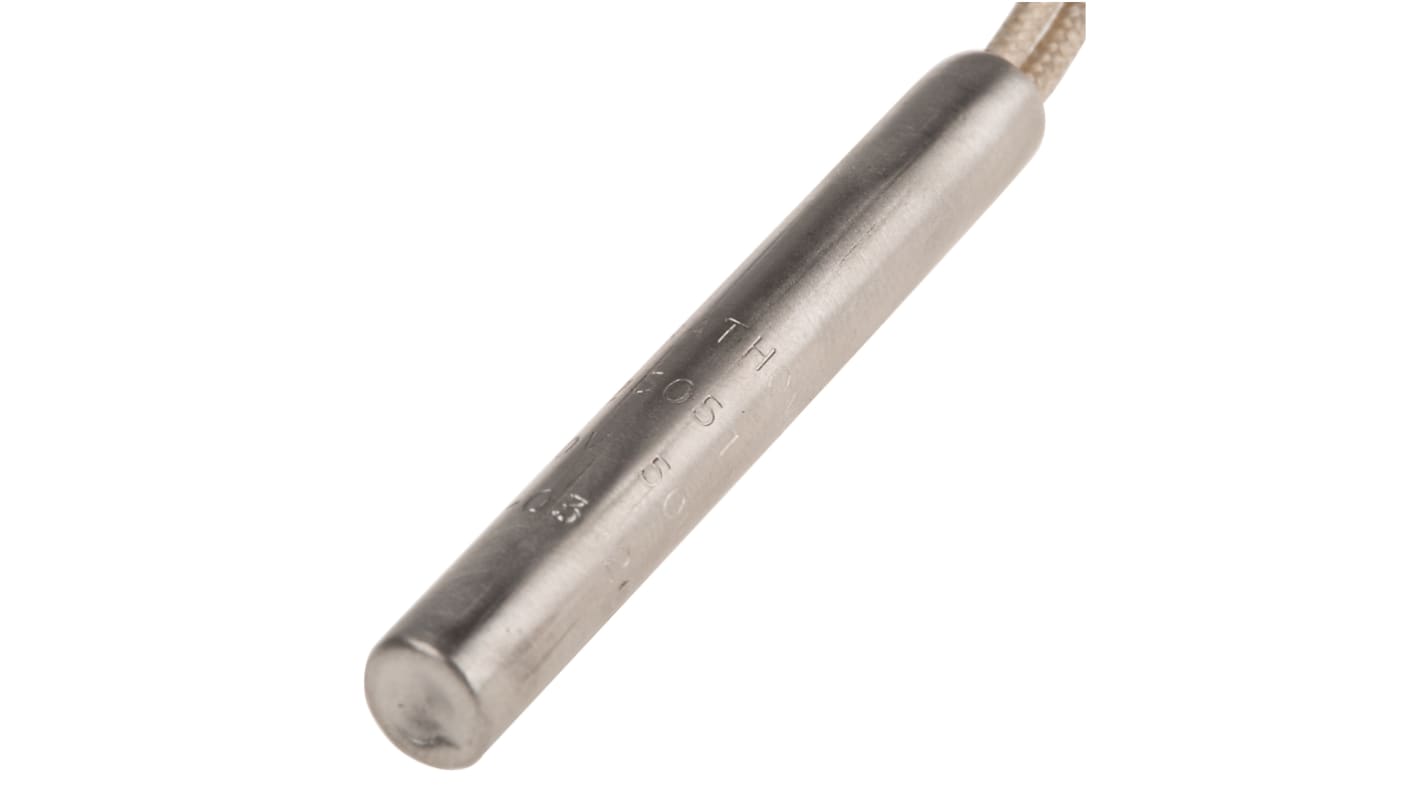 RS PRO 单头加热管 加热元件, 50 W, 120 V 交流, Φ1/4 in, 2in长
