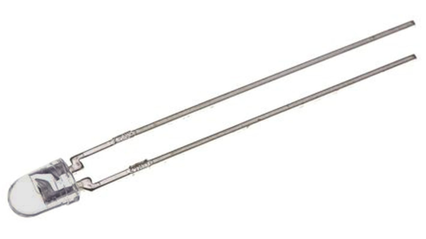 Kingbright LED, 黄-緑, スルーホール実装, 3 mm 砲弾型 (T-1