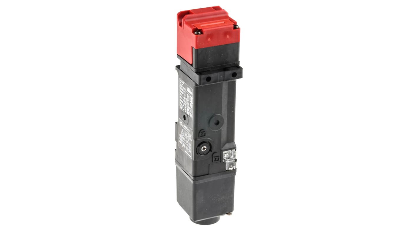 Omron D4SL-N Series Solenoid Interlock Switch, Power to Lock, 24V dc, 2NC/1NO + 1NC/1NO