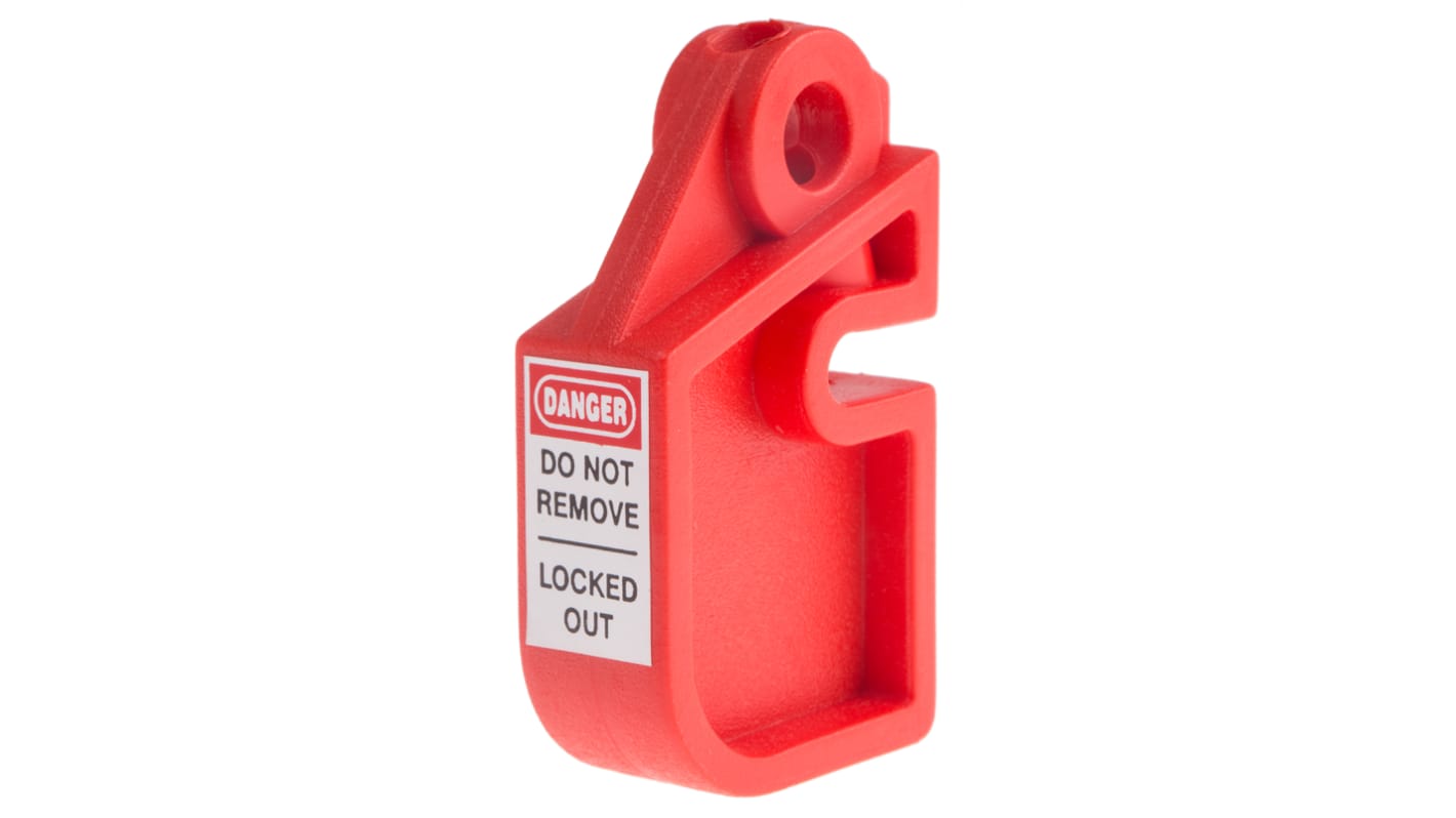 Dispositivo di sicurezza per portafusibile universale RS PRO in ABS, 1 foro di bloccaggio, grillo da 8.25mm