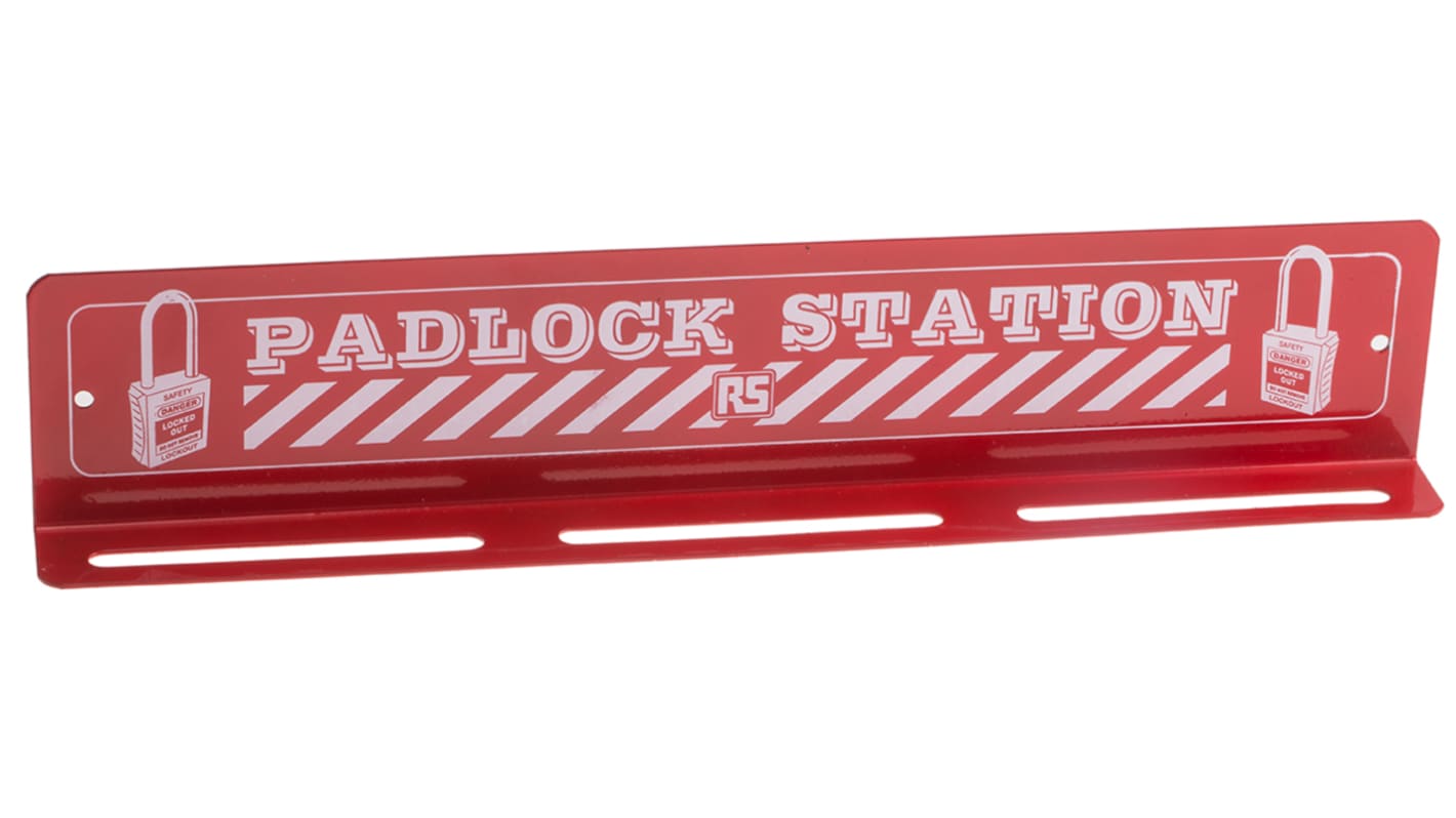 RS PRO 18 Padlock Lockout Station