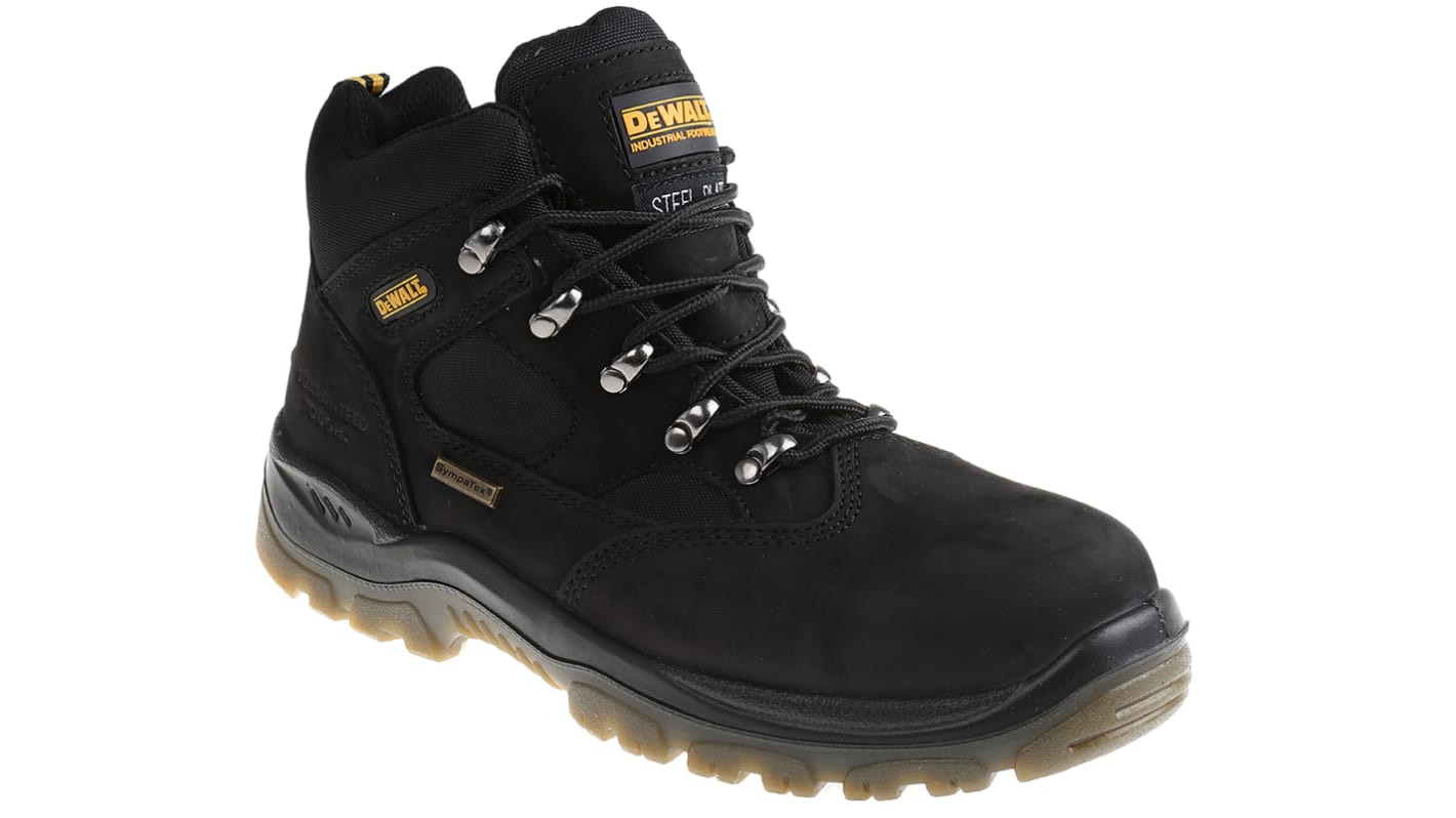 Black Challenger 4 7 DeWALT Challenger Black Steel Toe Capped Men s Safety Boots UK 7 EU 41 RS