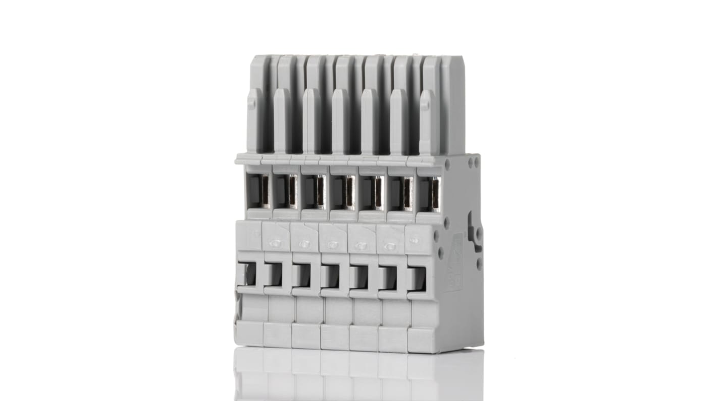 WAGO 769 Series Female Plug, 7 Pole for Use with X-COM System 769 Series