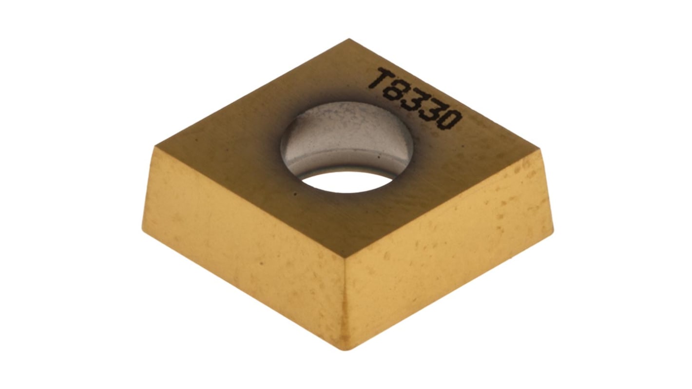 Pramet CCMT 95° Schneidplatteneinsatz Drehmaschinenteil für SCLCR 09, H. 3.97mm, L. 9.7mm