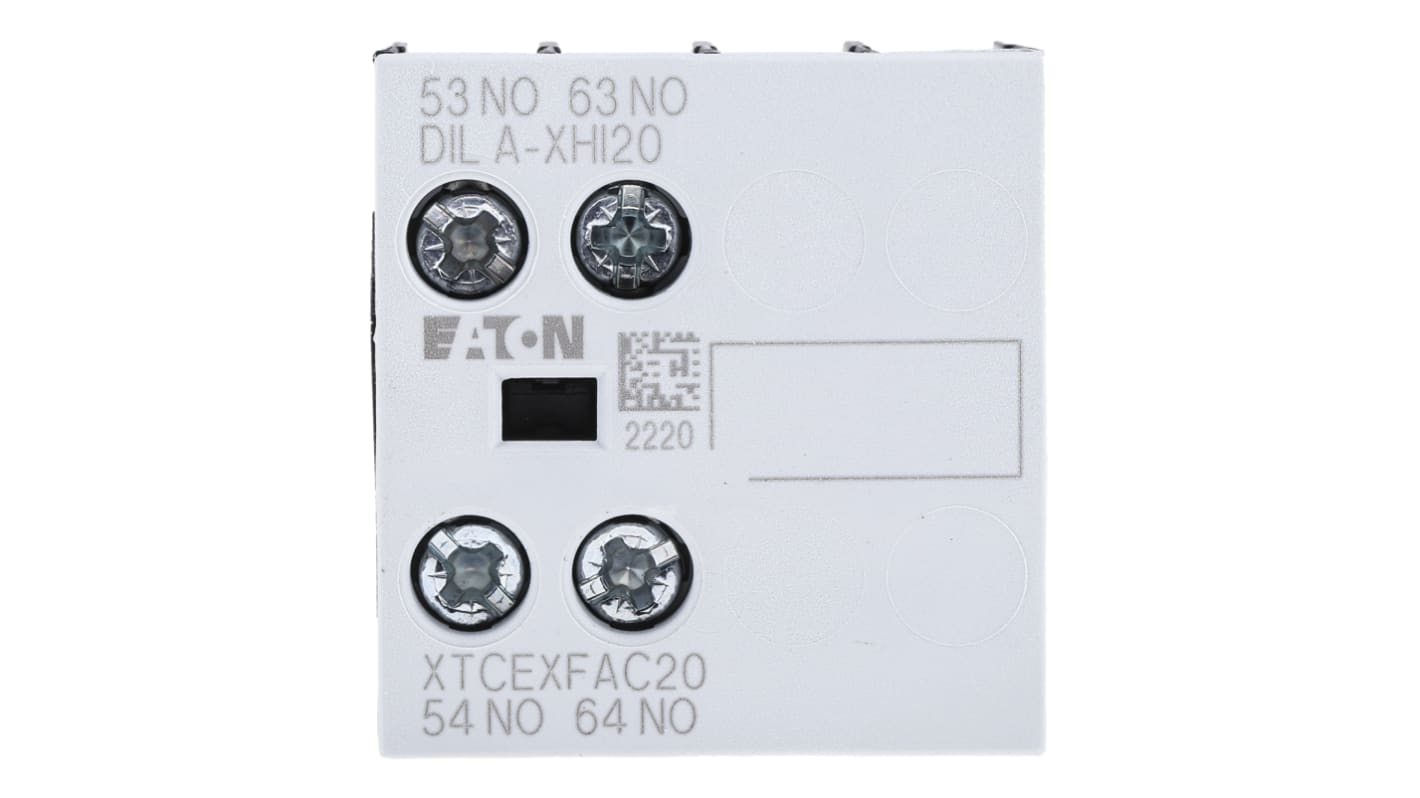 Eaton xStart Auxiliary Contact, 3-Pole, 1.5 A, 500 V