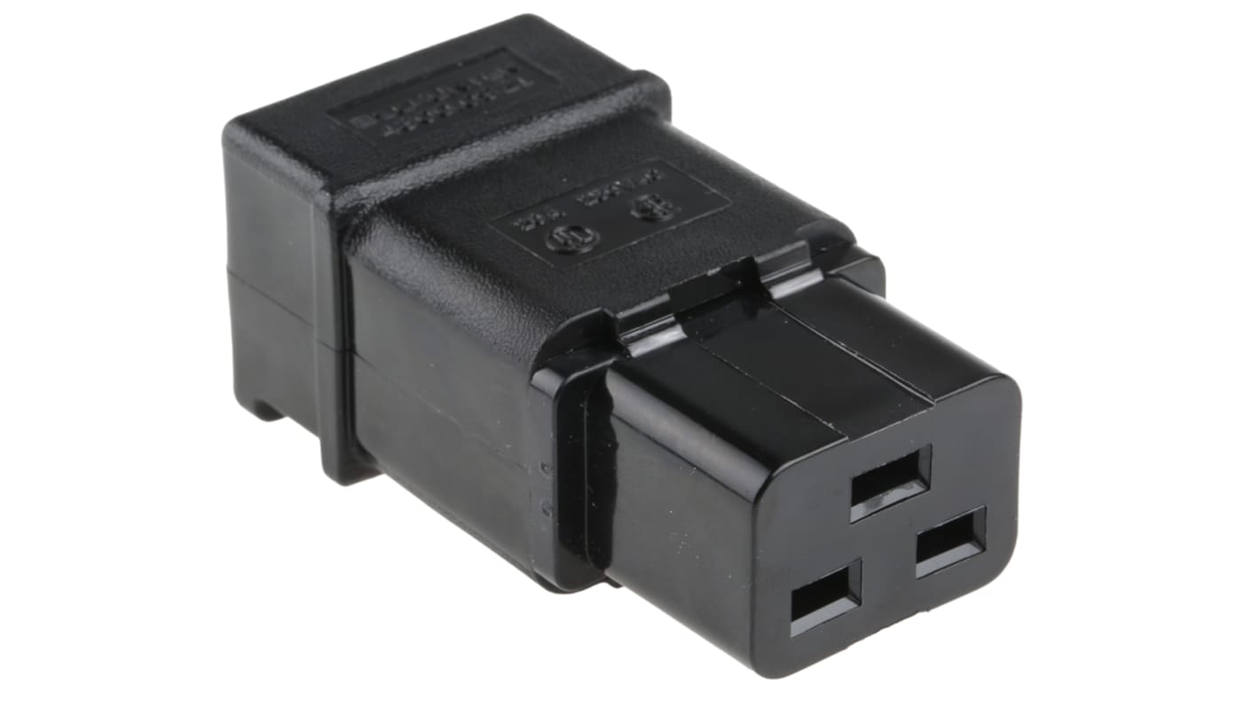 Schurter C19 Cable Mount IEC Connector Socket, 16A, 250 V
