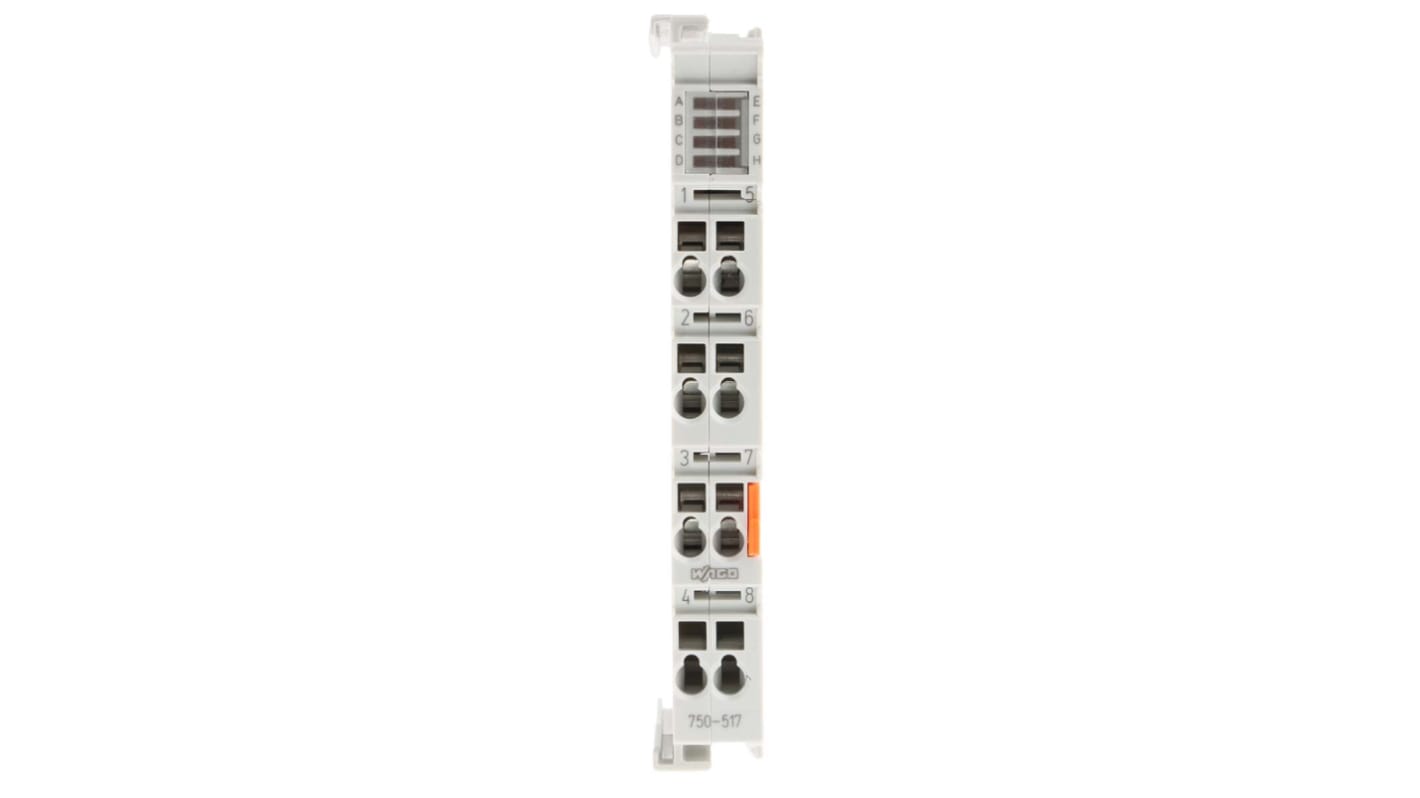 Wago 750 Series PLC I/O Module, Digital, Relay, 5 V dc
