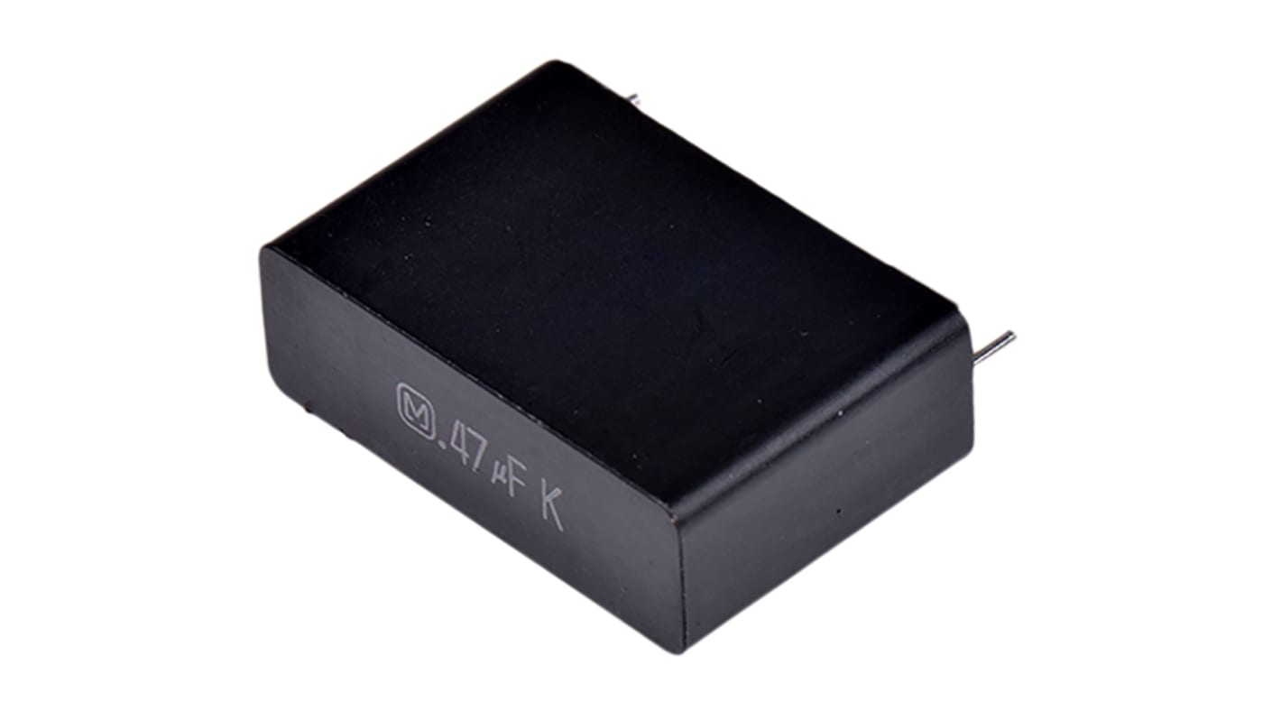 Panasonic ECQUL Polyester Film Capacitor, 275V ac, ±10%, 470nF