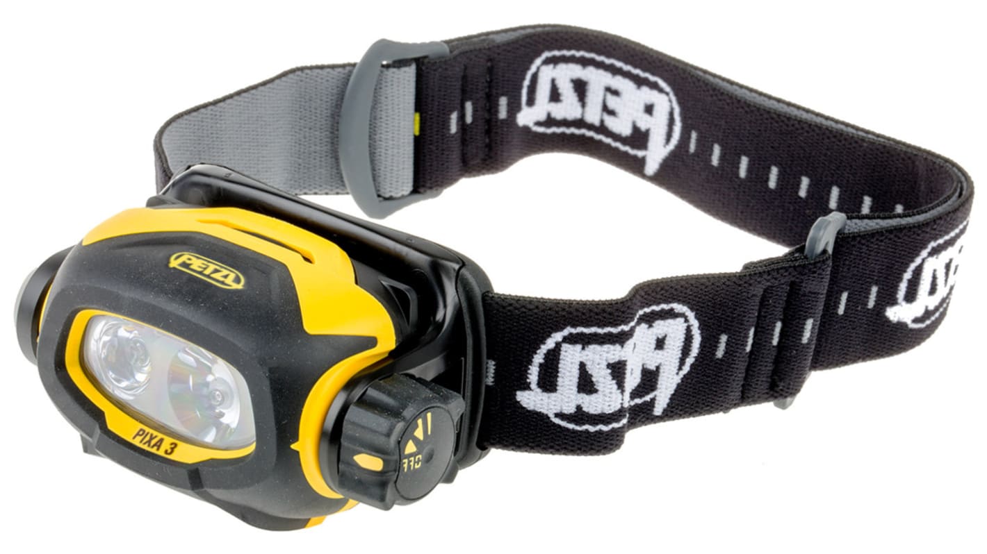 Petzl PIXA 3 LED Stirnlampe 100 lm / 90 m, AA Batterien, ATEX Zone 2/22