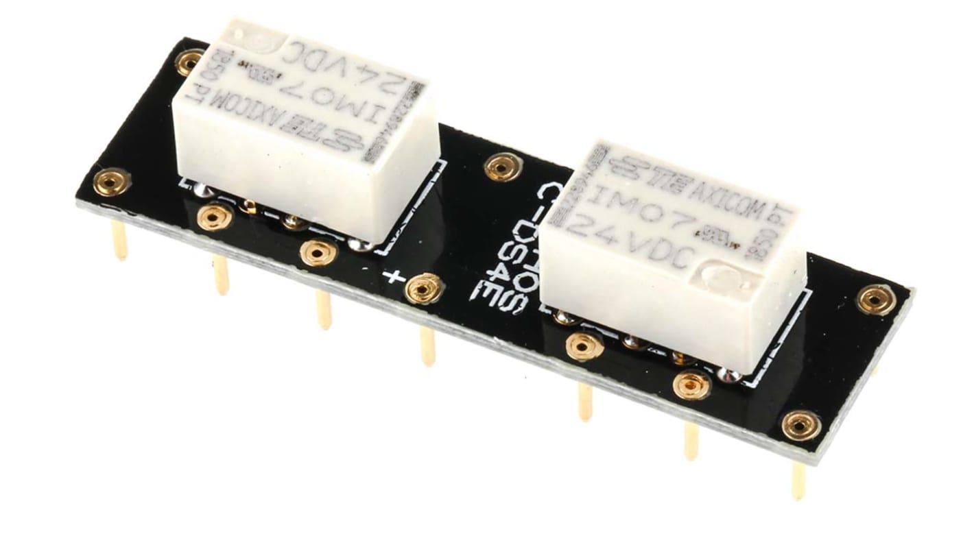 RS PRO PCB Mount Non-Latching Relay, 24V dc Coil, 2A Switching Current, 4PDT