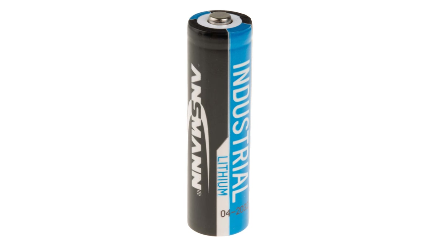 Ansmann LR6 AA-Batterien, Lithium-Eisen-Disulfid, 1.5V / 3Ah Standard
