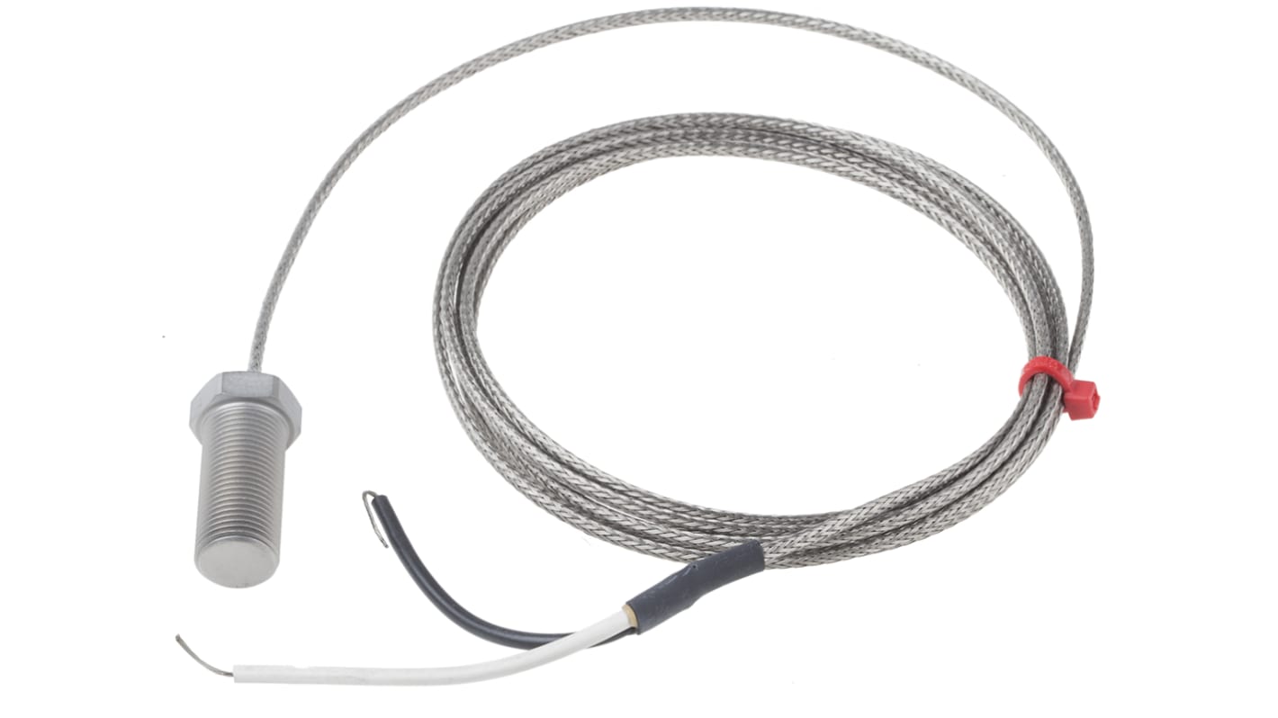 Thermocouple à boulon RS PRO type J Ø M12 Bolt, L 25mm, +250°C max à Raccord dénudé