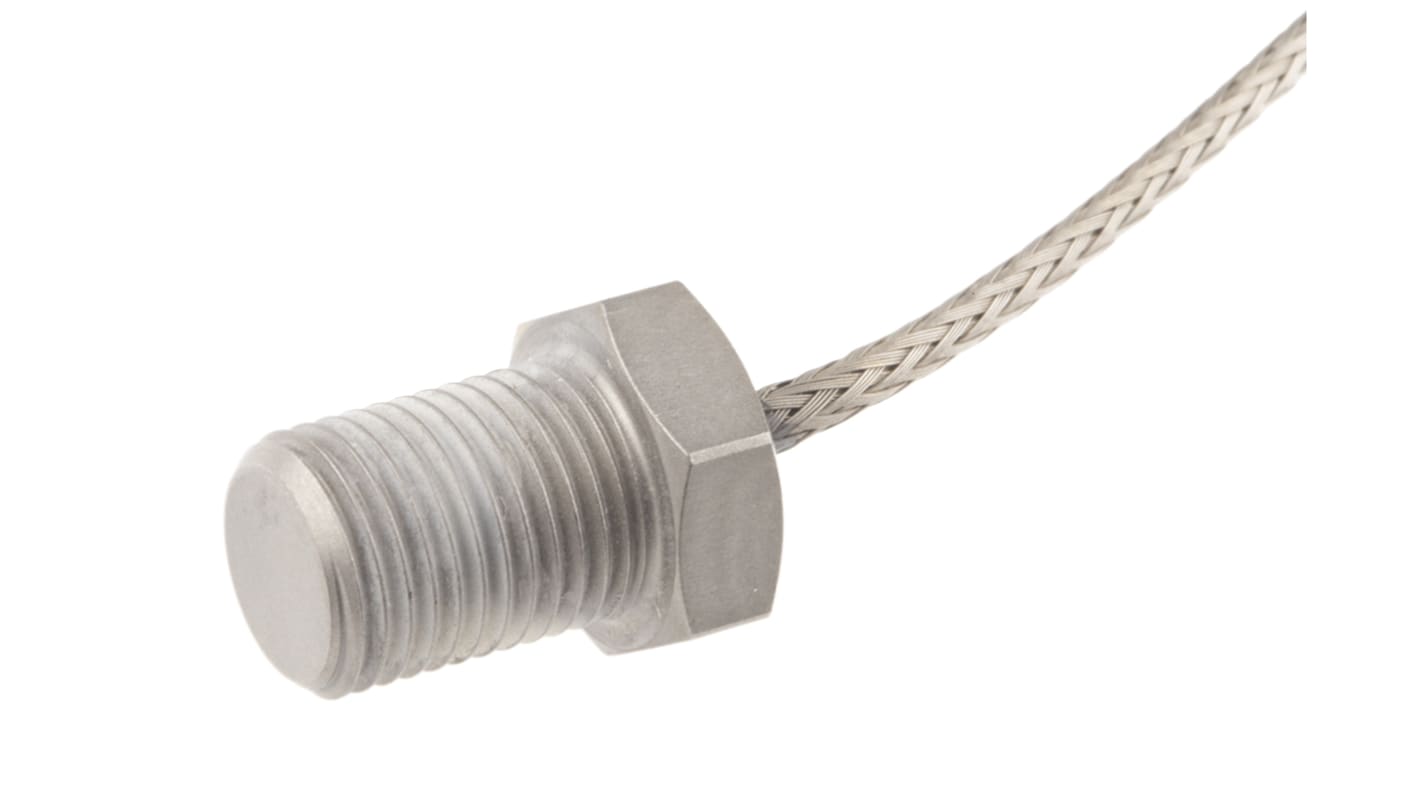 RS PRO Type K Bolt Thermocouple 13mm Length, M10 Diameter → +250°C